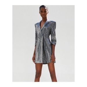 sparkly jacket zara